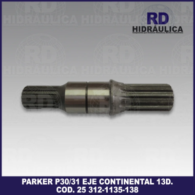 parker-p30-31-eje-continental-13d-cod-25-312-1135-138