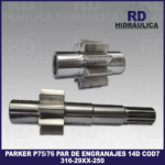 parker-p75-76-par-de-engranajes-14d-cod7 316-29xx-250