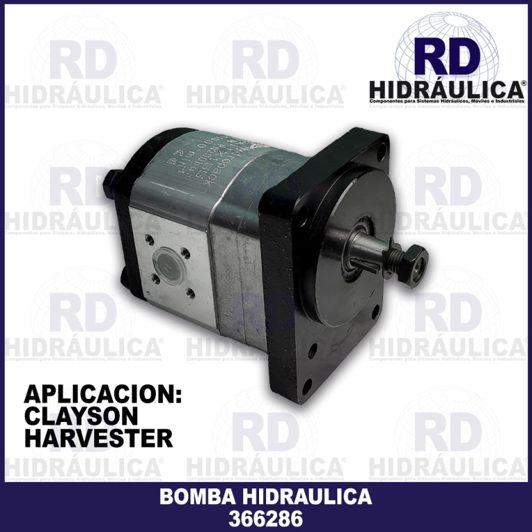 Clayson BOMBA HIDRAULICA 366286 PARA TRACTOR AGRICOLA CLAYSON HARVESTER - RD ...